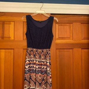 Ankle length dress size large
